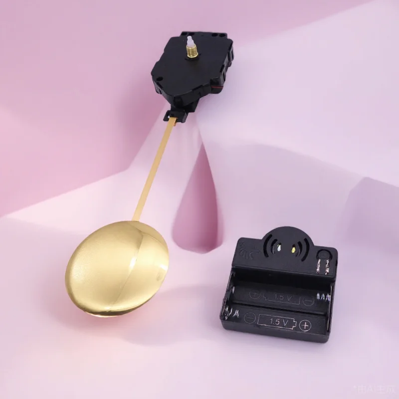 

1Set Sweeping Pendulum Clock Movement DIY Music Box Repair Kit Long Shaft Clock Motor Replacement Pendulum Drive Units