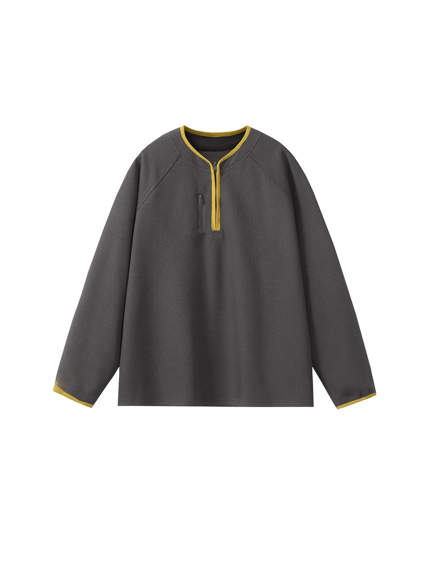 

NTED Retro Japanese Sle Deconstructed Patchwork Hoodie Spring Cleanfit Wer id Overhead irt f Zipper Collarl Swe...