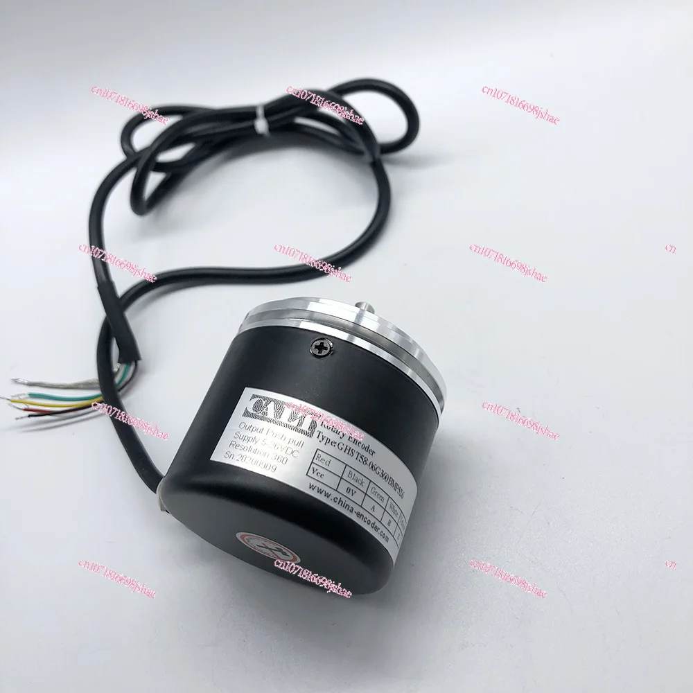 GHST58-06G2048BML5 Flange 6mm Solid Axis Driver Output 5v Incremental Rotary Encoder 2048ppr