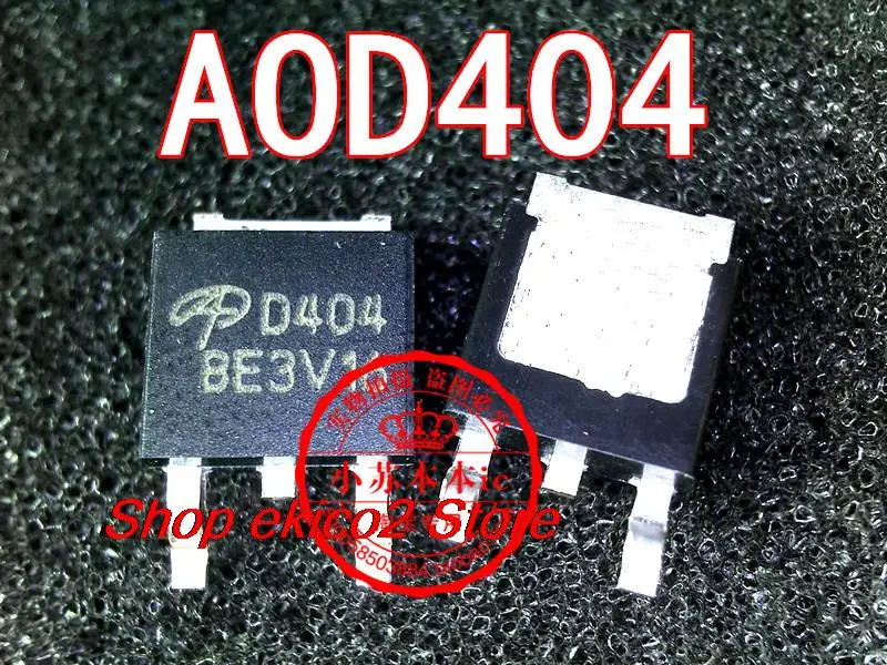 10pieces Original stock  AOD403 AOD404 D403 D404 TO-252  