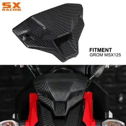 Carbon Fiber Patterned Motorcycle accessories Meter Cover Guard Speedometer Bracket Lower Cover For Honda GROM MSX125 JFG