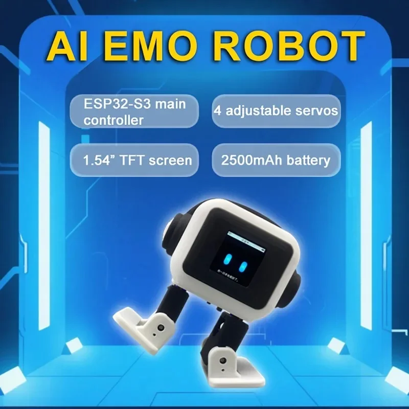 Smart Emo‑Pet Robot, Voice Recognition, Interactive Chat & Dancing Functions, Cute Electronic Toy, Ideal Gift for Kids view 6