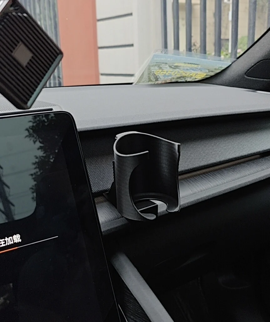 Suporte de copo impresso em 3D para Polestar 2, organizador interno de acessórios de carro personalizados, suporte para bebidas do console central, ga