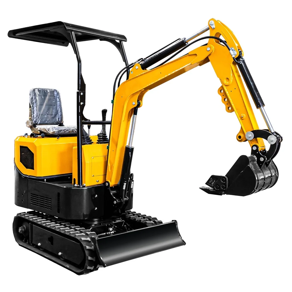 1.0ton 1.2ton 1.5ton 1.6ton 1.8ton 2.0ton 2.2Ton Mini Excavator Digger Chinese China Small Micro Excavator for Sale