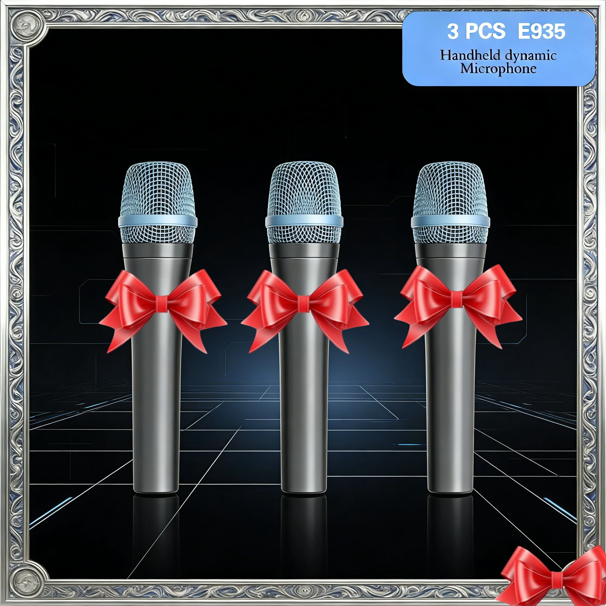 

Топ-3 динамических микрофона серии Evolution 900 E935 для живых выступлений, караоке и аудиоконференций, для пения в стиле рок