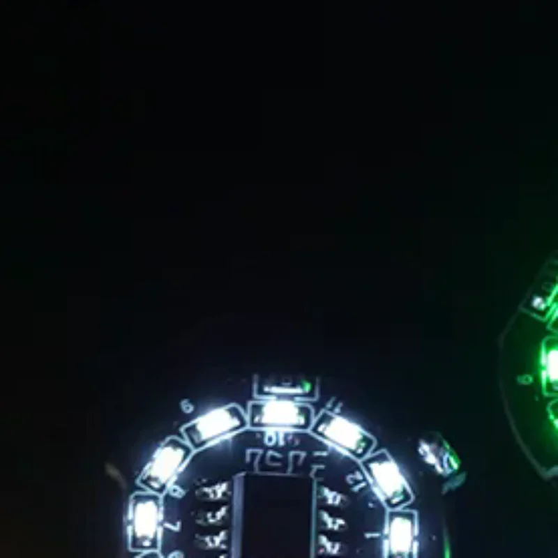 Lámpara de Control Magnético, Luces LED Inalámbricas de Inducción con Imán + Batería de Botón + Imán, Juguetes DIY, Robot, Anime, Modelo de Paisaje
