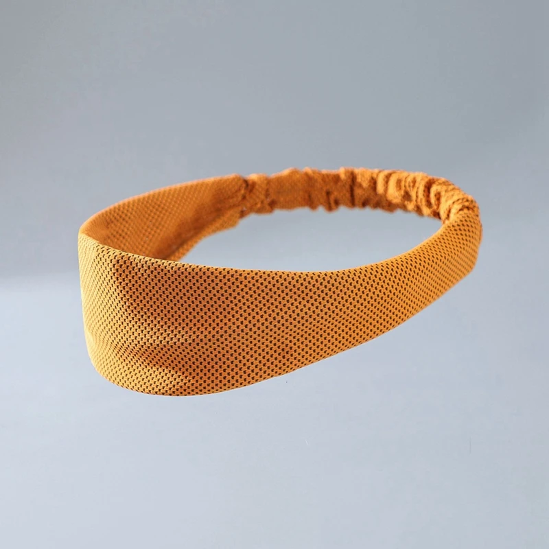 Diadema absorbente de sudor y transpirable para primavera y verano, diadema para correr, bádminton, turbante antitranspirante