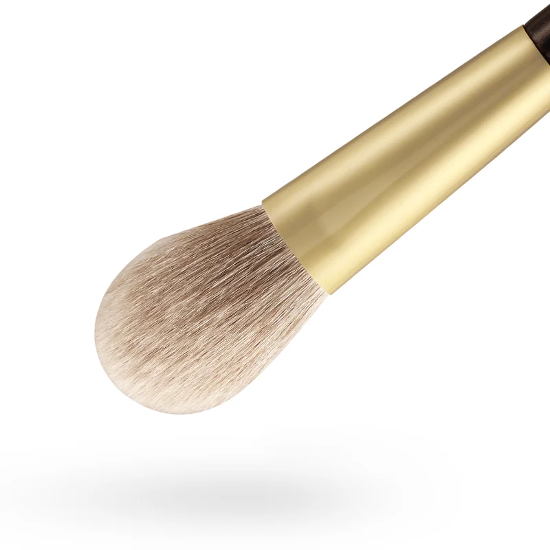 SD44 المهنية اليدوية يشكلون فرشاة ثلاثية الأبعاد مائل أحمر الخدود كونتور فرشاة لينة الماعز الأحمر الثعلب الشعر ماكياج فرش #4