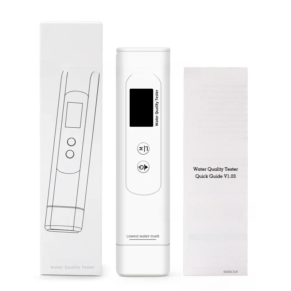 TOC COD UV Detector 6-in-1 Water Tester For Home Use Easy To Use Four Color Indicator High-quality ABS Material