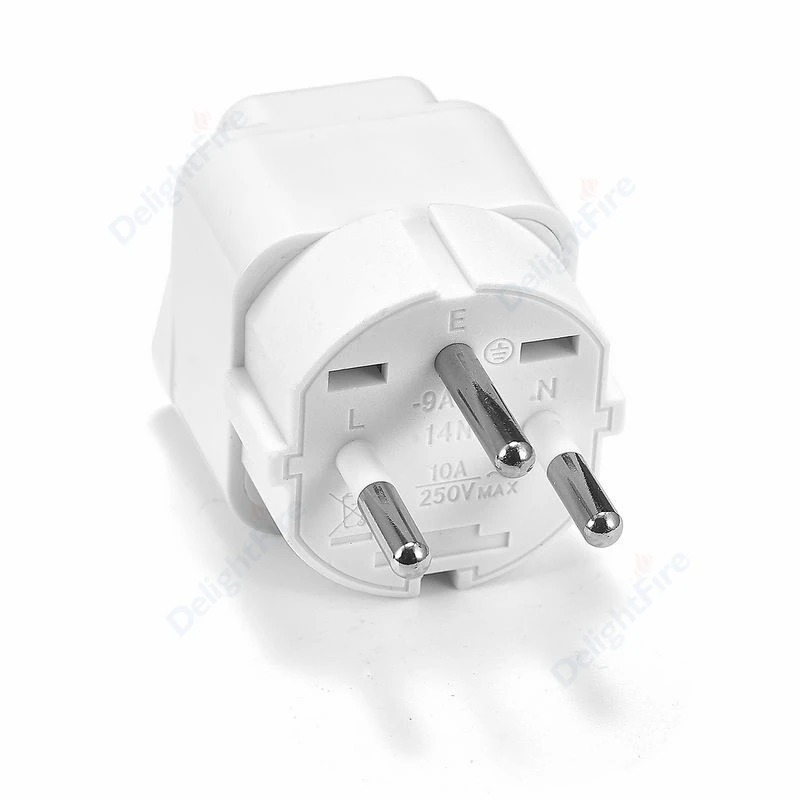 Israel Plug Adapter Converter EU US UK German Franch Russia India To Israeli Universal Travel Adapter 3Pin Plug Power Adapter