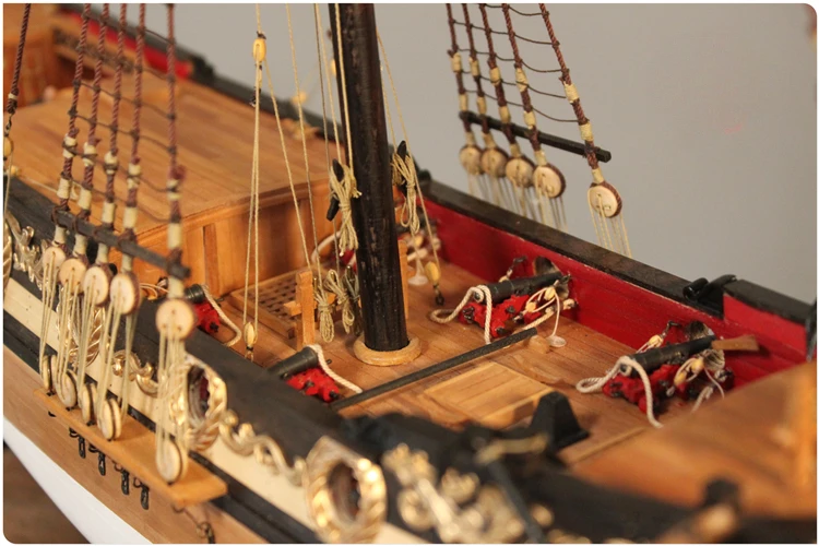 1/48 William Royal Yacht Cherry Wood Ship Model Set