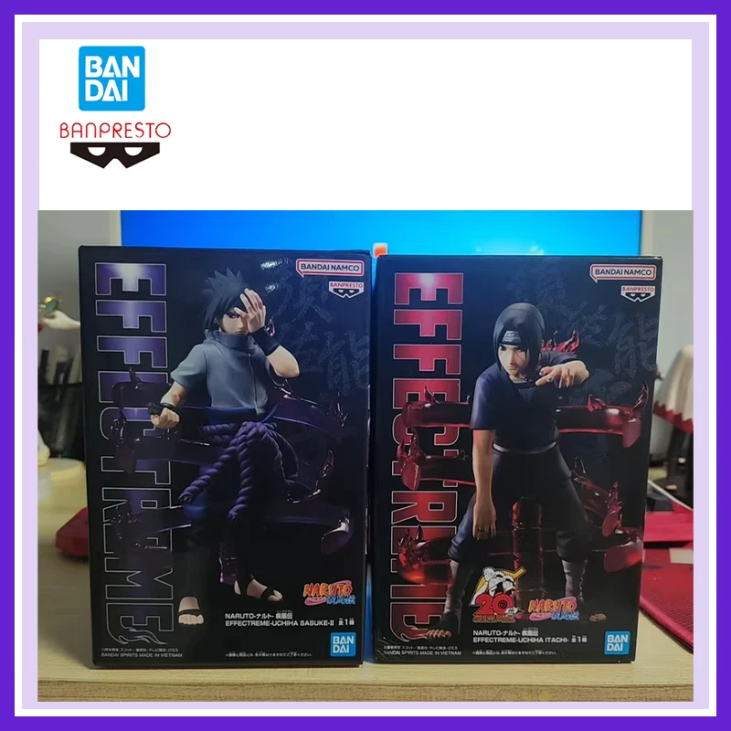 

Original Bandai Banpresto Naruto Uchiha Sasuke Uchiha Itachi Anime Action Figures Model Collections Toy In Stock Fast Shipping