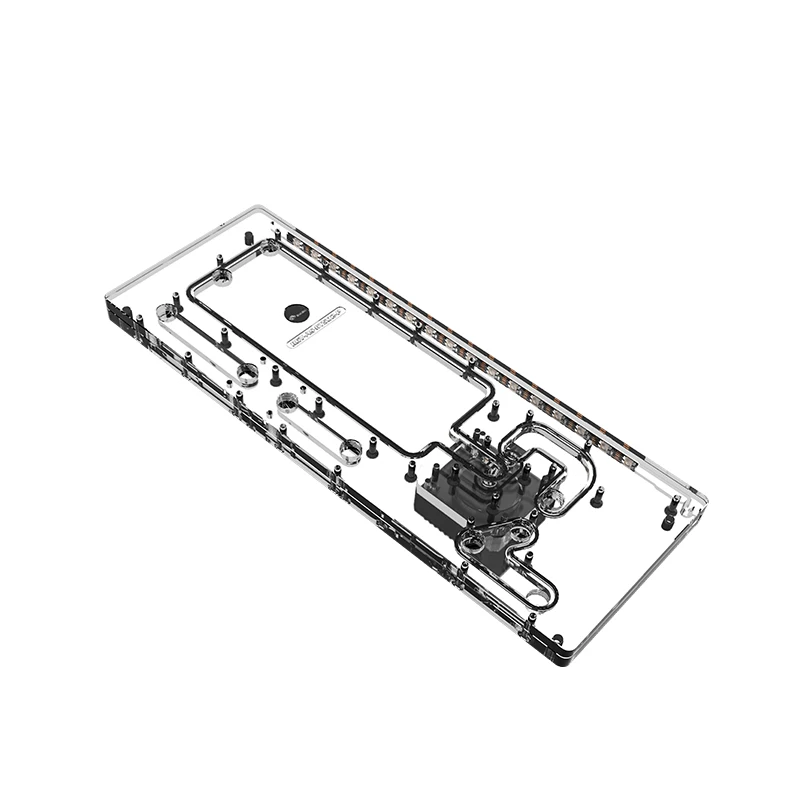 Bykski Case Distro Plate Waterway Boards For ASUS TUF GT502 Case, For Intel CPU Water Block & Single GPU Building