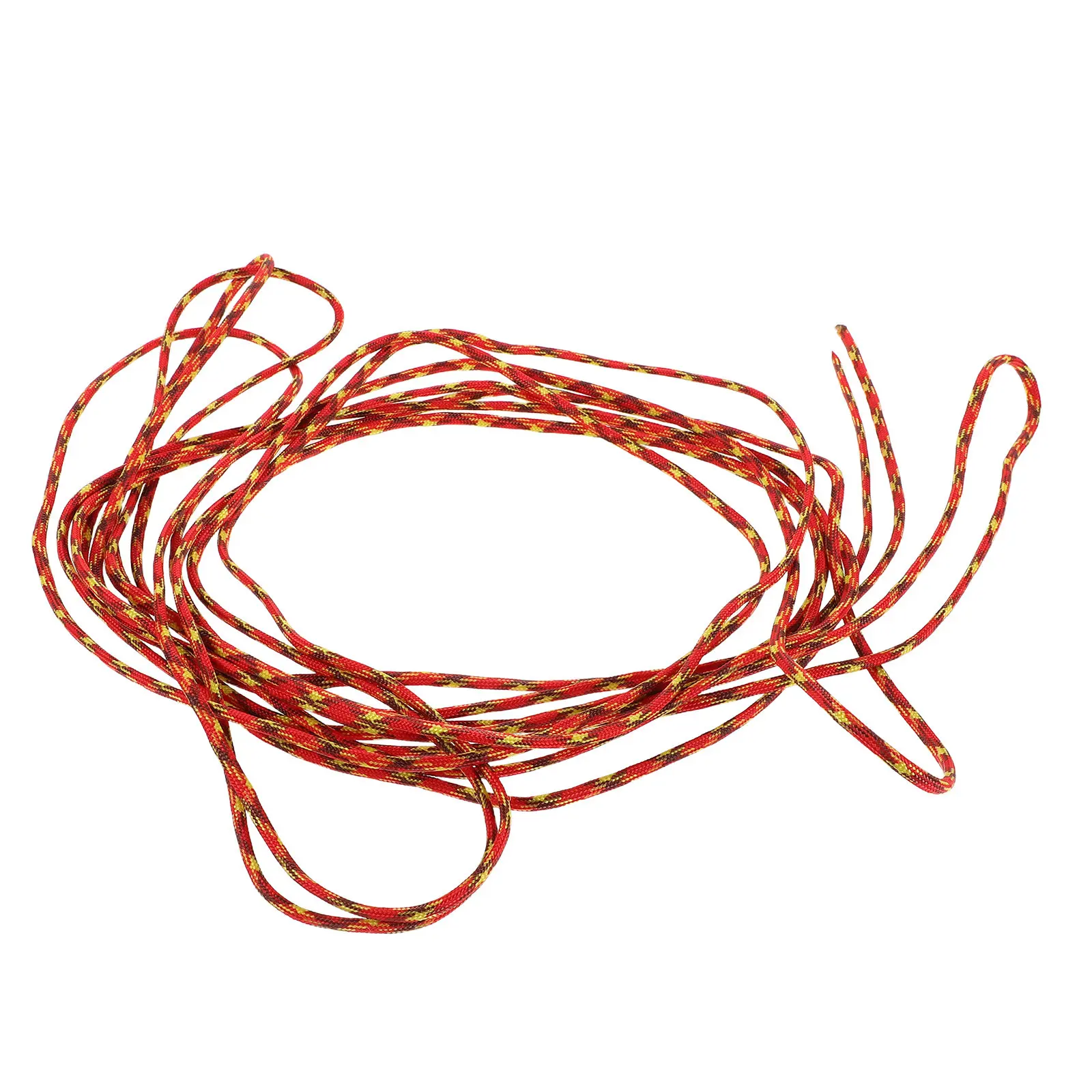 

750Cm Wax Infused Fire Starter Rope Fast Lighting Damp Resistant Camping Hiking Barbecue Survival Fire Rope Lightweight Compact