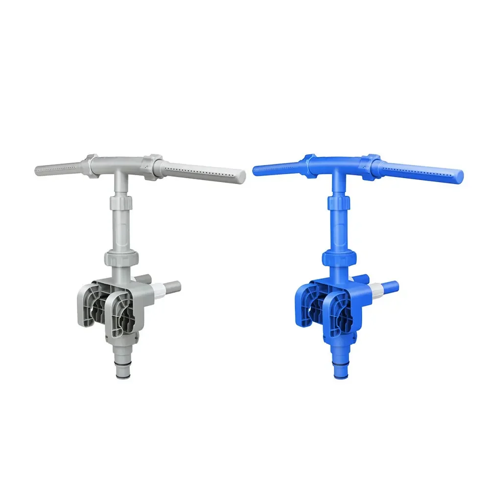 Outdoor Pool Fountain with Two Adjustable Nozzles for Custom Water Patterns and Long Term Weather Exposure Resistance