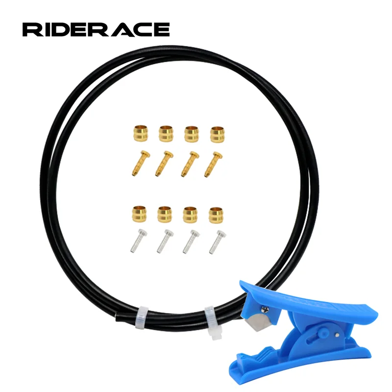 2.5m Bike Hydraulic Disc Brake Oil Tube Bicycle Disc Brake Hose Connector Insert And Olive Set BH59 BH90 MTB Brake Hose Kit