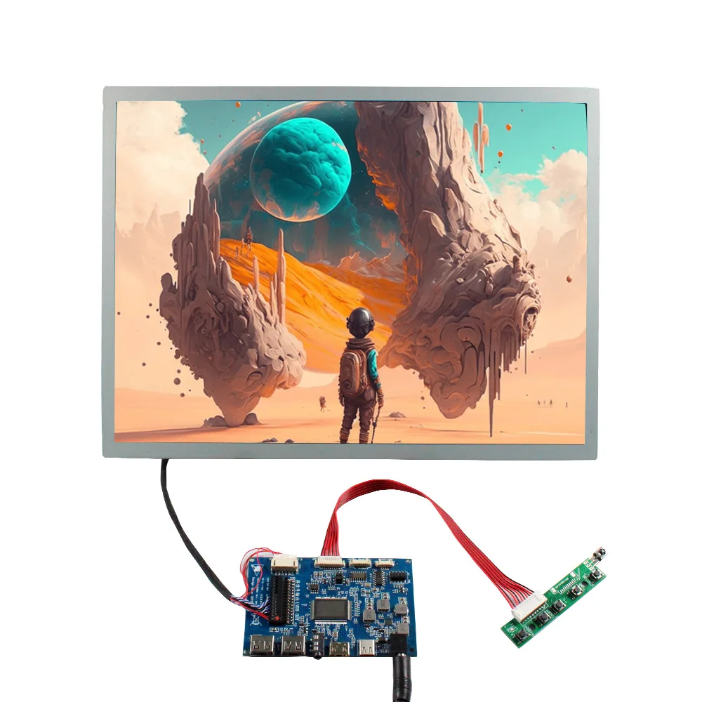 15inch LQ150X1LW94 1024X768 IPS LCD Screen and Type C HD-MI USB Controller Board