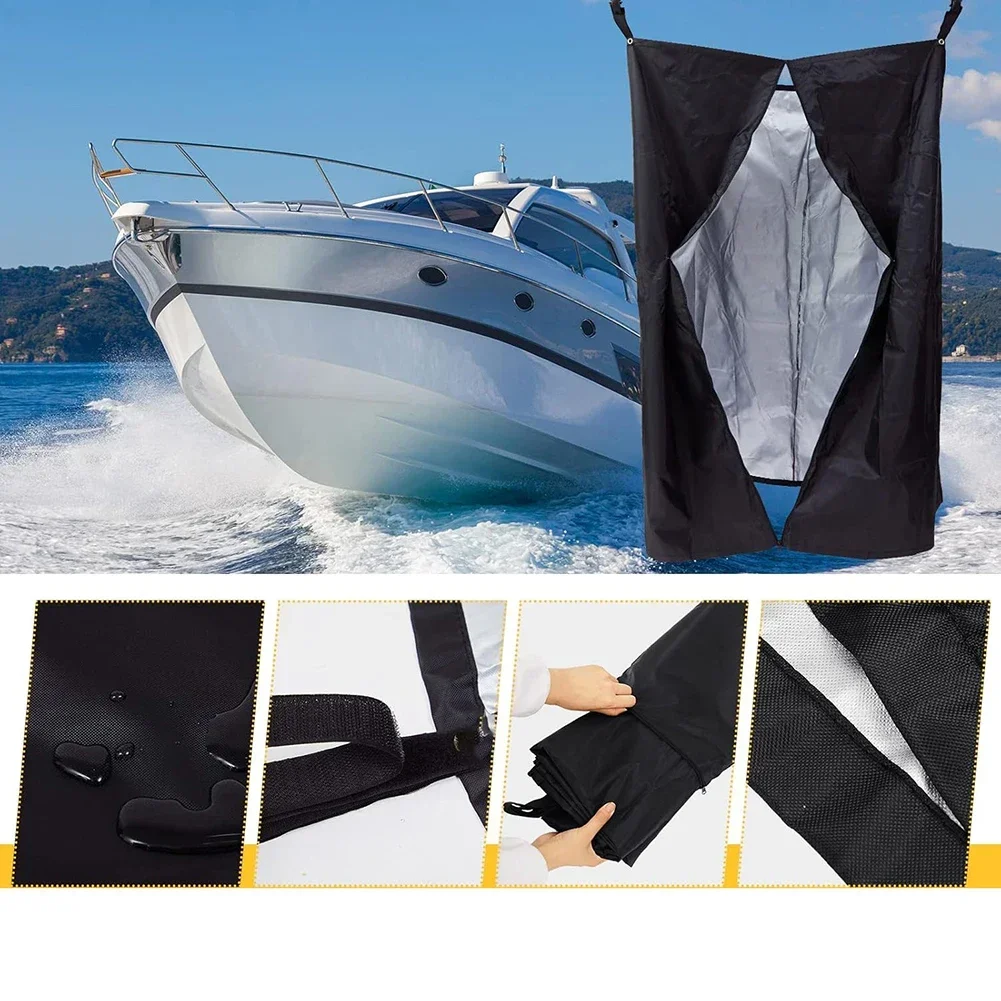 Beach Camping Camping Changing Room Beach Shelter Beach Changing Tent 420D Oxford Cloth Material Easy Installation Loops