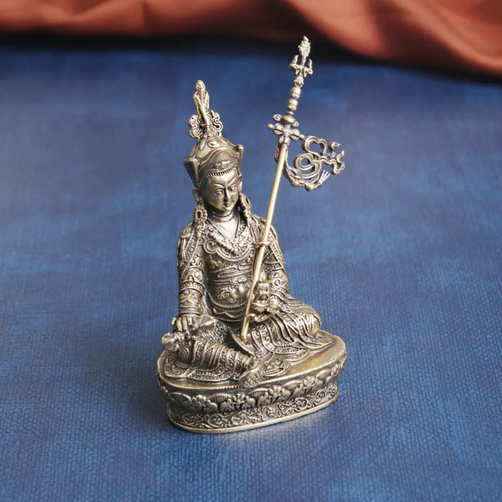 

Bodhisattva Statue nament Brass Design Decorative Desktop Adornment Material Safe Use Temple Adorn