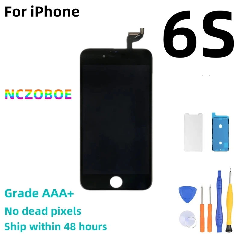 

NCZOBOE Grade For iPhone 6 6S Plus LCD Touch Digitizer Screen Assembly Replacement Display Screens