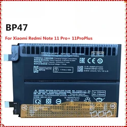 New BP47 4500mAh High Quality Battery for Xiaomi Redmi Note 11 Pro Plus Note11 Pro+ 5G Mobile Phone Batteria