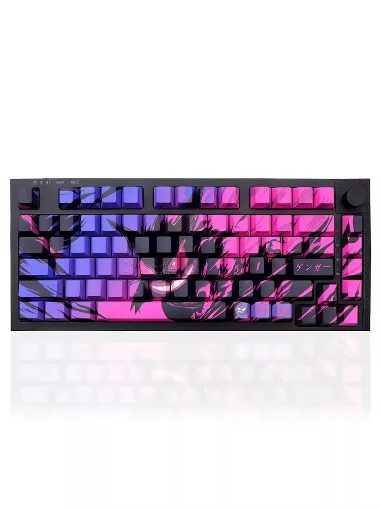 Anime Keycap Side Backlit 136key Pbt Full Five-Sided Sublimation Original Factory Height Keycaps Custom For Gamer Office Gifts