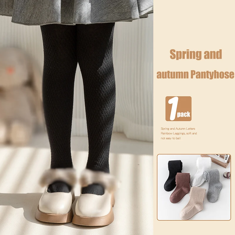 Autumn Winter Kids Socks Boys Girls Baby Knee High Long Socks Soft Cotton Leggings Children Daily Casual Socks 1-9Year