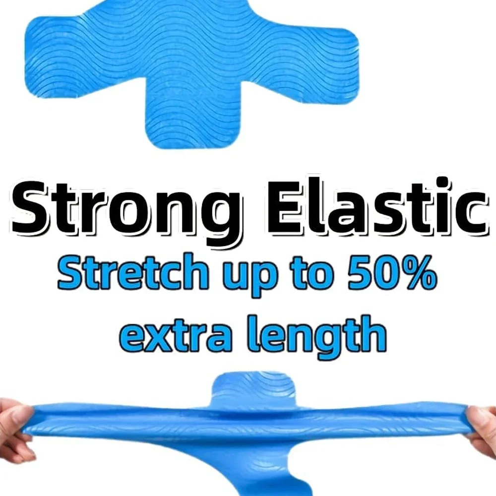 

10 шт. кинезиологическая лента для лодыжки, предварительно вырезанная лента для лодыжки, хлопковая водонепроницаемая и дышащая, эластичная спортивная лента для поддержки лодыжки