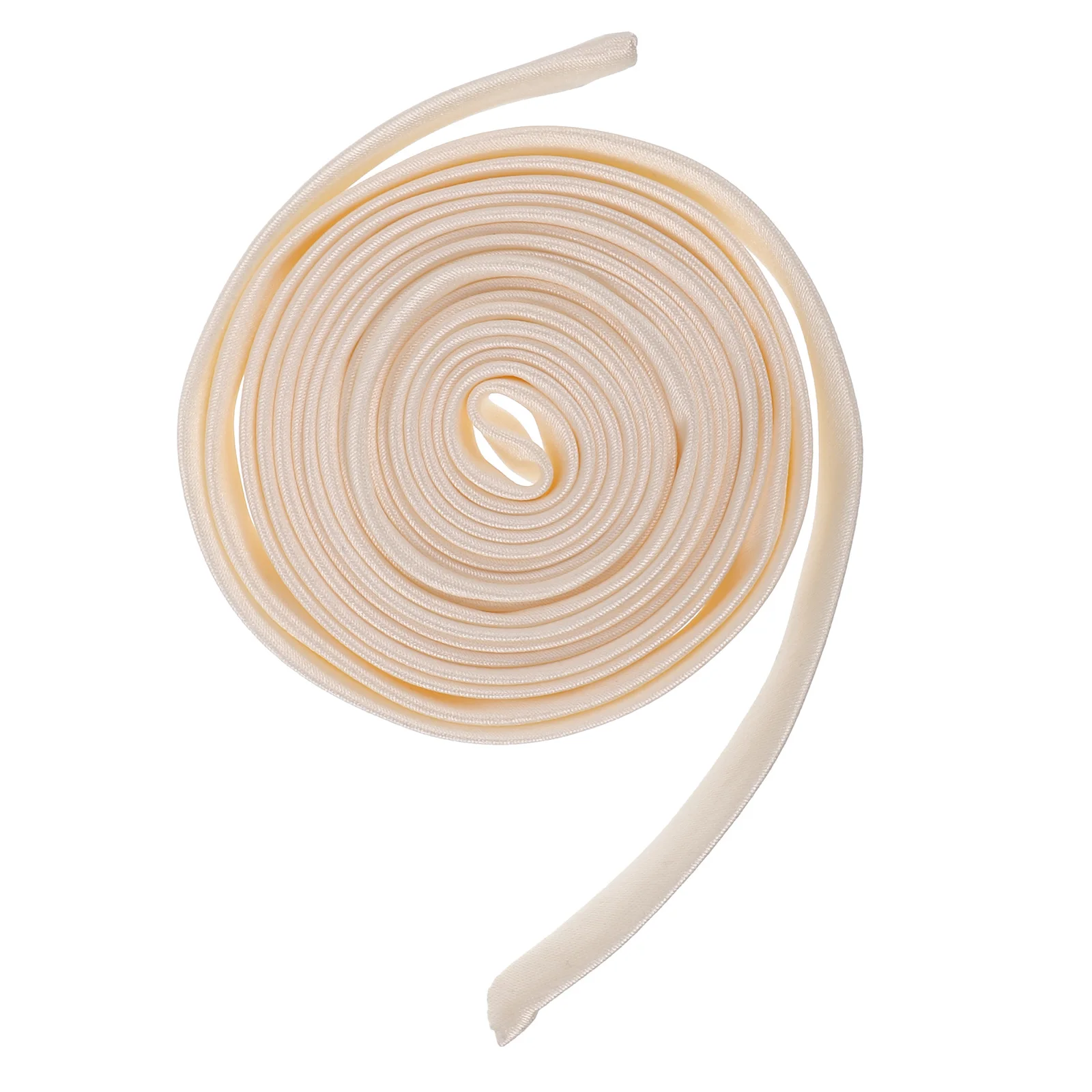 

2M Back Tie Ribbon for Wedding Dress Bridal Gown Accessory Adjustable Straps Ivory Fabric 1cm Wide Corsets Lacing