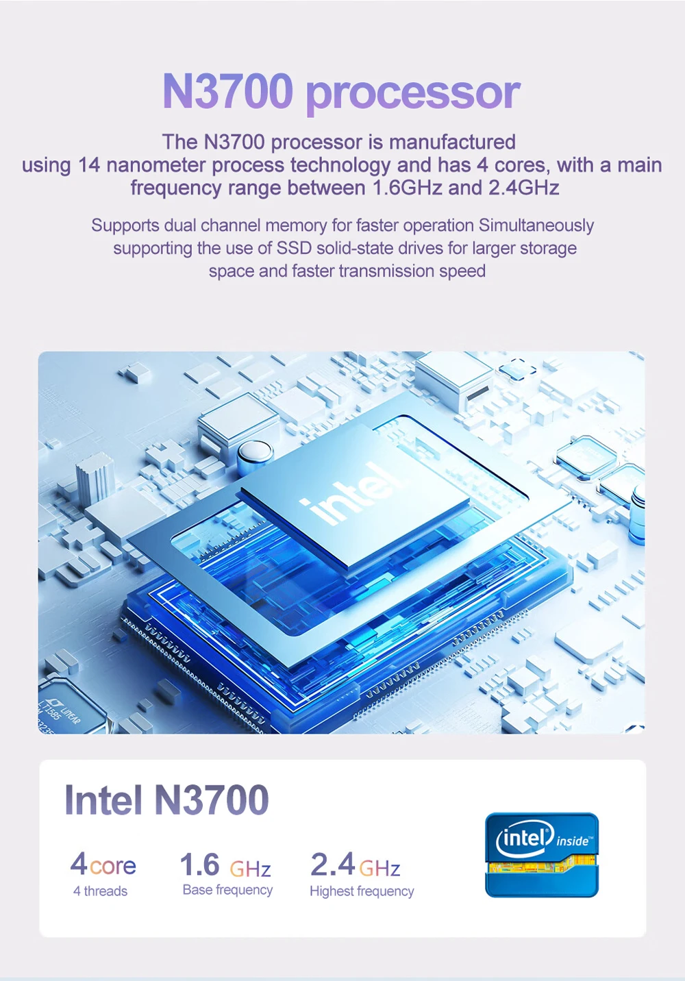 LENO 15.6" Laptop Ultra Slim Windows 11 Intel N3700 16GB RAM 2TB SSD Notebook Gamer 1920*1080 Display Office Study Computer PC