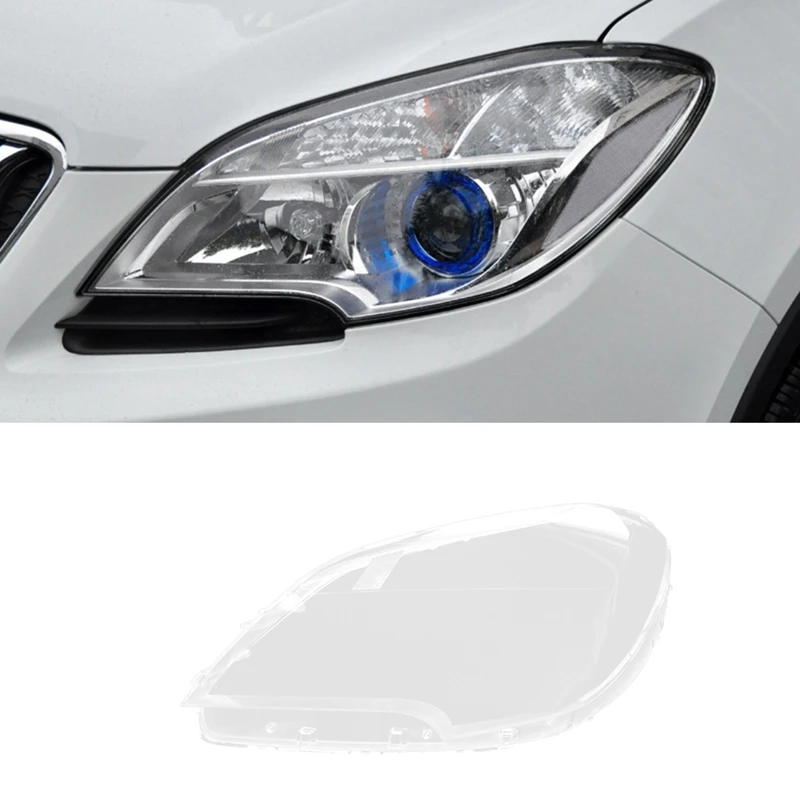 

For Buick Encore 2013-2015 Car Headlight Lens Cover Head Light Lamp Lampshade Front Light Shell Cover Left Replacement