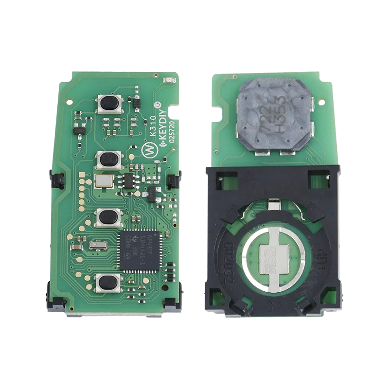 KEYDIY مفتاح تحكم عن بعد لاسلكي ذكي عالمي قابل للطي - TB42-4 أزرار لكزس ستايل
