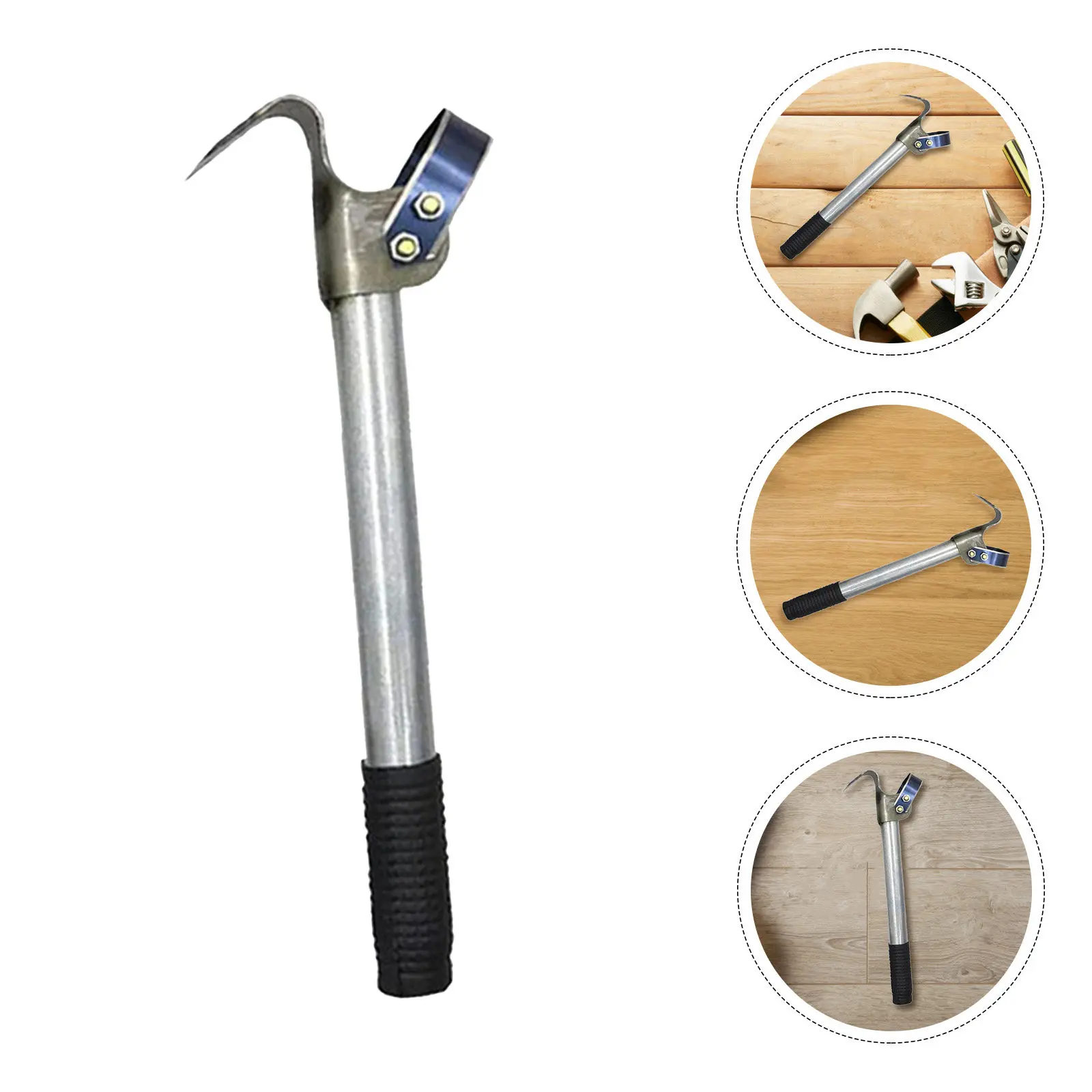 Heavy-Duty Metal Tree Bark Scraper with Ergonomic Handle – Lightweight Gardening Tool for Efficient Debarking