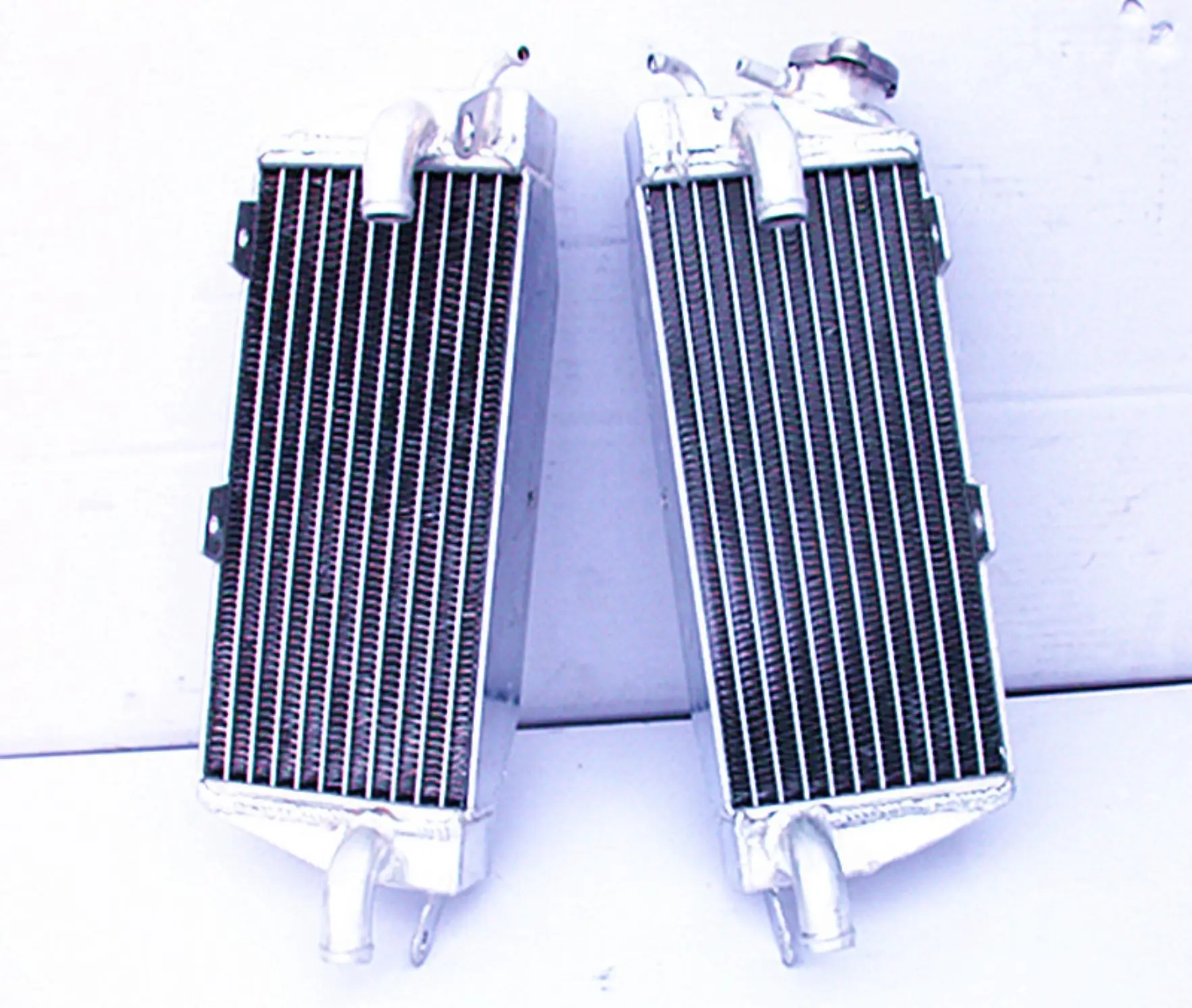 For 1984-1987 Husqvarna Husky AE/CR/WR/XC 400/430/500 Aluminum Radiator Cooler Cooling Coolant 1984 1985 1986 1987