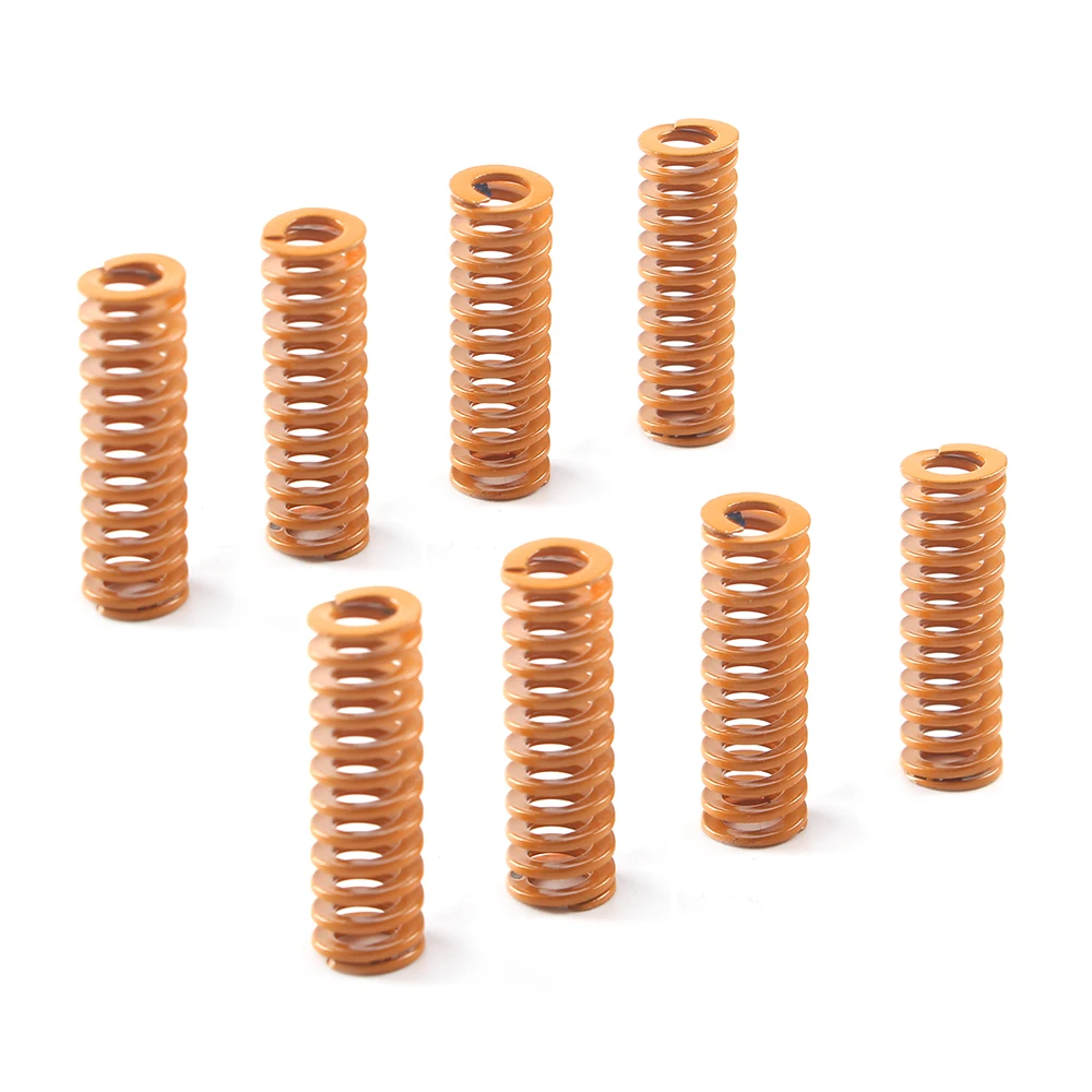 4/10PC Heated Bed Springs For MK3 CR-10 hotbed Light Load Compression Spring 8*4*25mm For 3D Printer Accessories