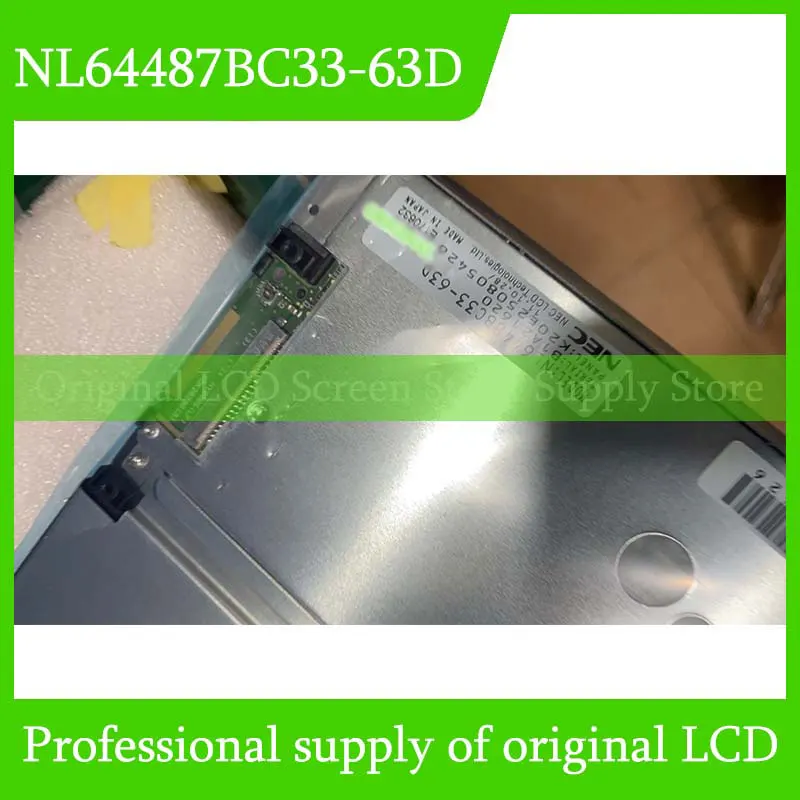 

NL64487BC33-63D 10,4-дюймовая оригинальная ЖК-панель дисплея для NEC, абсолютно новая, быстрая доставка, 100% протестирована