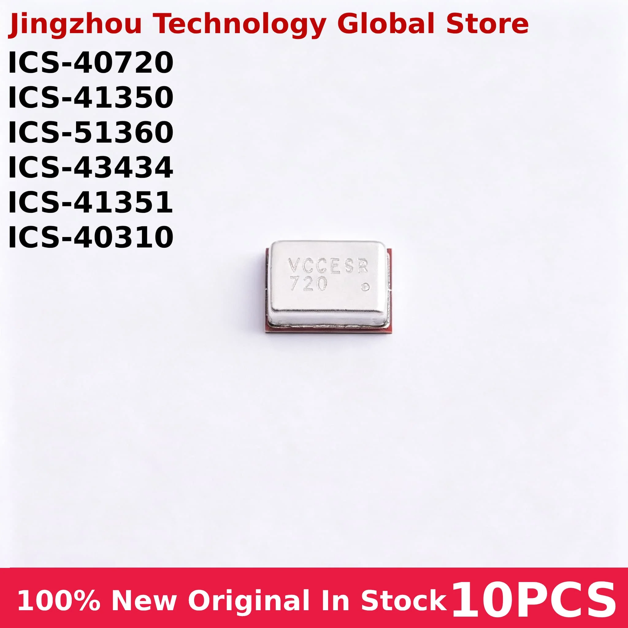 100% New 10PCS ICS-43434 ICS-41351 ICS-41350 ICS-40720 ICS-40310 ICS-51360 digital output multimode microphone Chip Wholesale