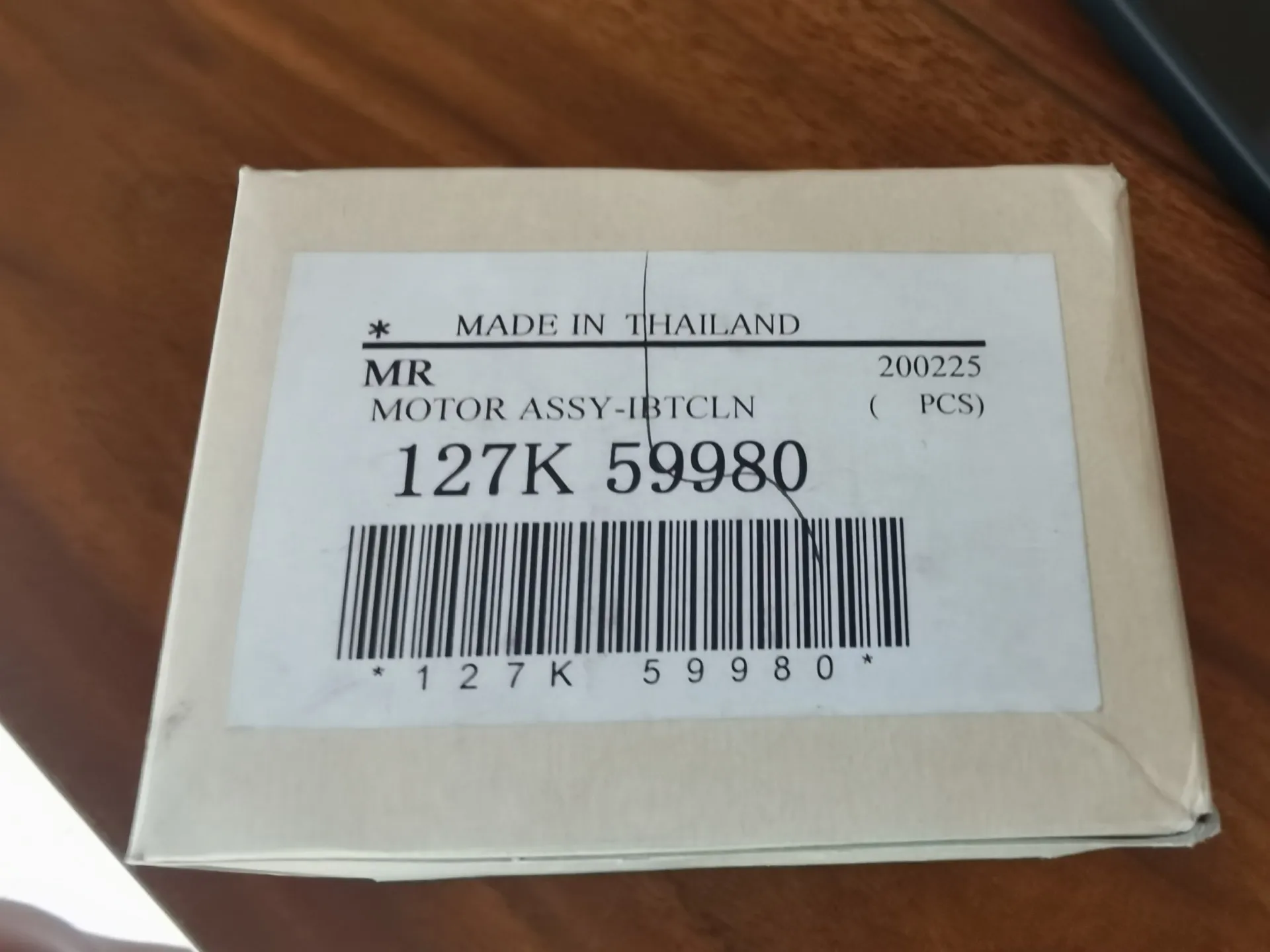 127K59980 Original (SCC) IBT Cleaner Motor for Xerox Color 800 1000 800i 1000i Press 127K 59980 Motor Assy-IBTCLN