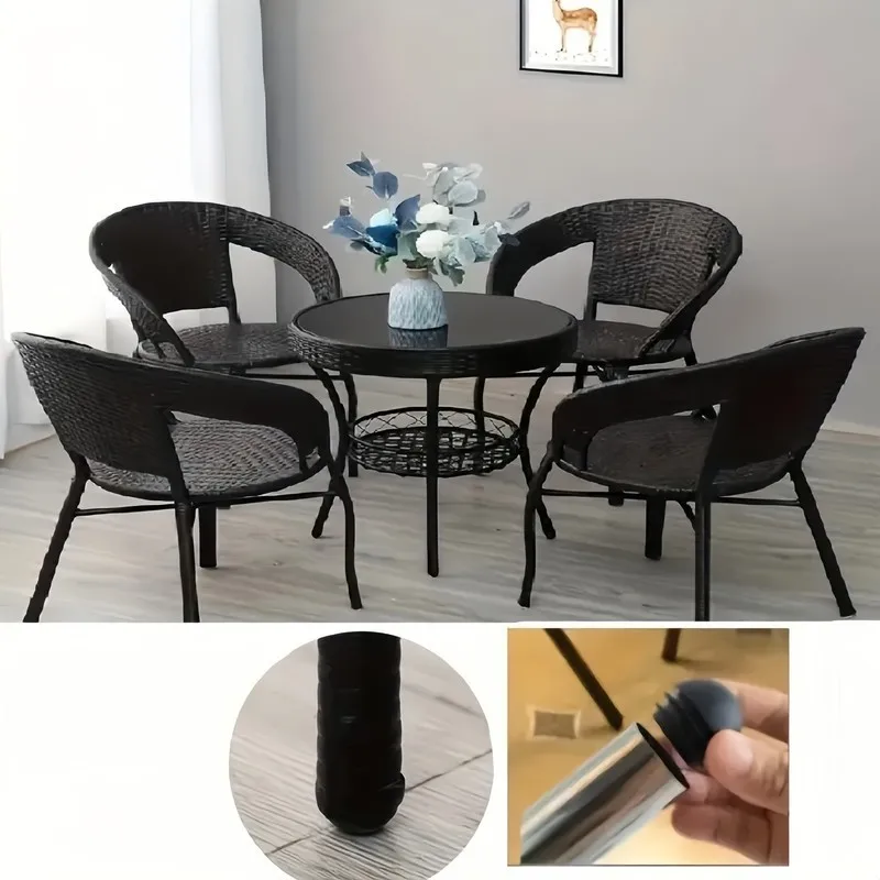 

22 шт. круглых заглушек для ножек стульев диаметром 22 мм, подходят для различных круглых мебельных труб, нескользящие и износостойкие.