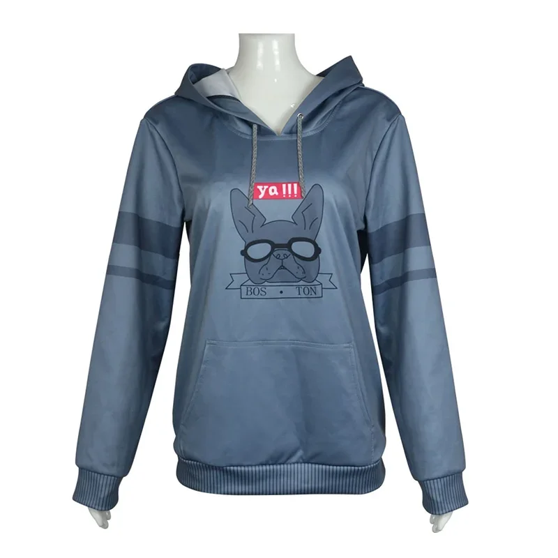 New Anime Girls Band Cry Momoka Kawaragi Cosplay Women Adult Casual Zipper Coat Jacket Sports Hoodie Top Suit Halloween Outfits