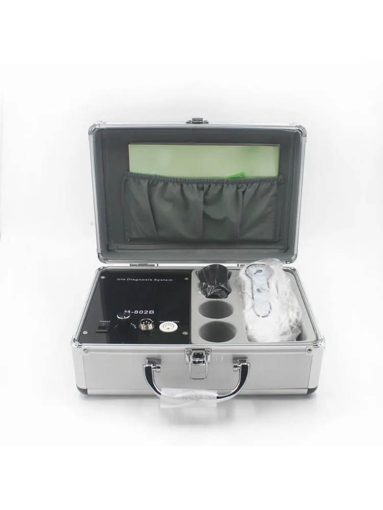 Analizador ocular Digital portátil JYTOP, sistema de prueba de enfoque automático, cámara de iridología, iriscopio ocular 802B