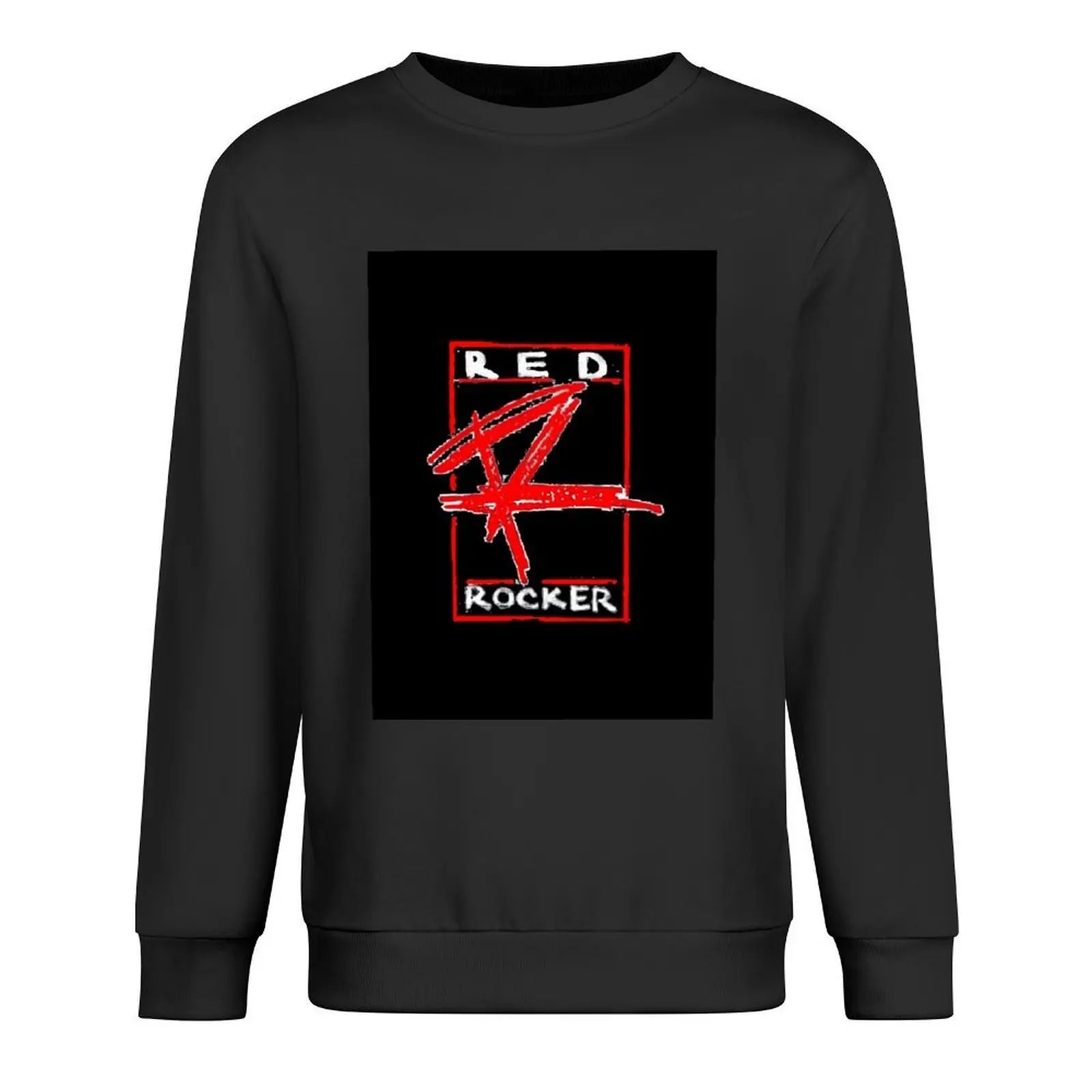 

Red Rocker Pullover tracksuits male clothes aesthetic clothing men's clothes hooded sweatshirt