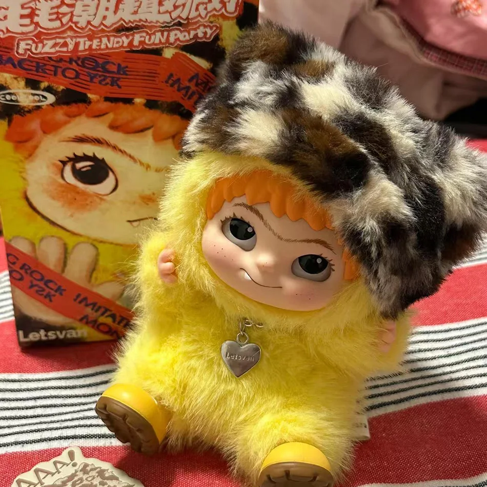 HOT Wakuku Fuzzy Trendy Fun Party Blind Box Cute Action Figure Mystery Box Cute Doll Bag Pendant Doll Surprise Bag Gift Toy Gift