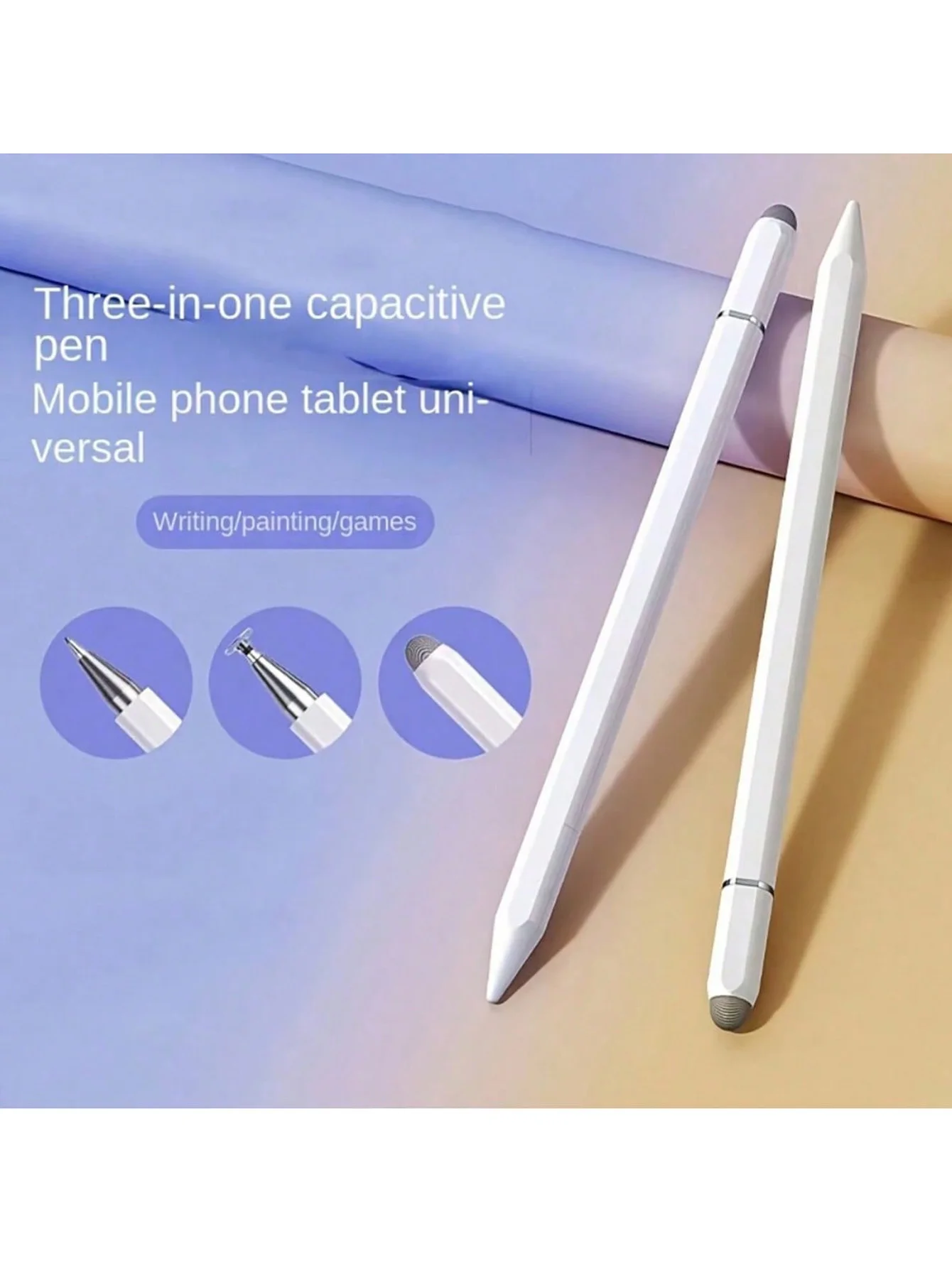 2pc [three in one] high-precision touch pen suitable for App