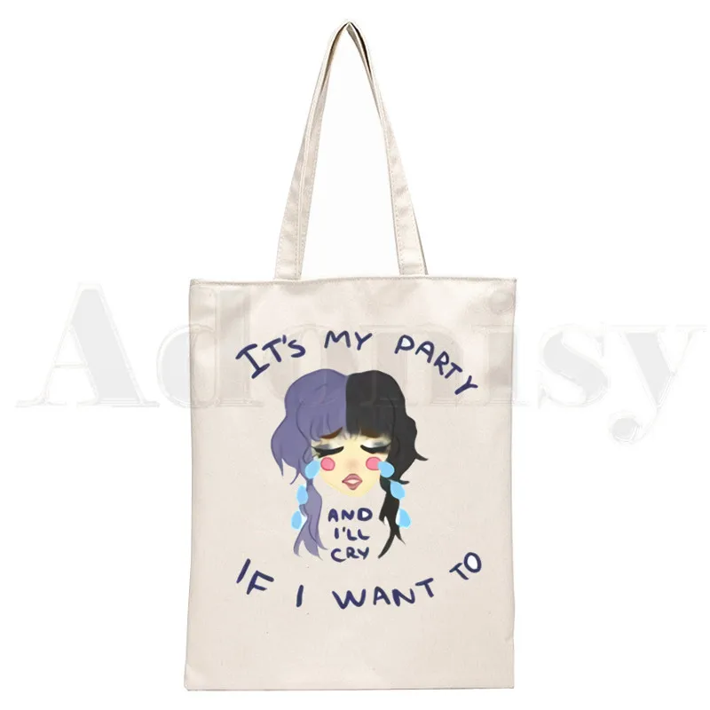 Melanie Martinez Streetwear Cry Baby Handbags Shoulder Bags Casual Shopping Girls Handbag Women tote bags