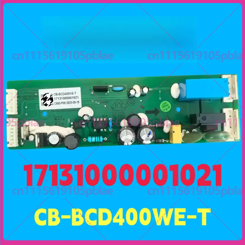 midea製冷蔵庫17131000001021用、cttc-cb‑bcd400we‑t-パワーメイン制御pcbコンピューターボード、交換用スペアパーツ