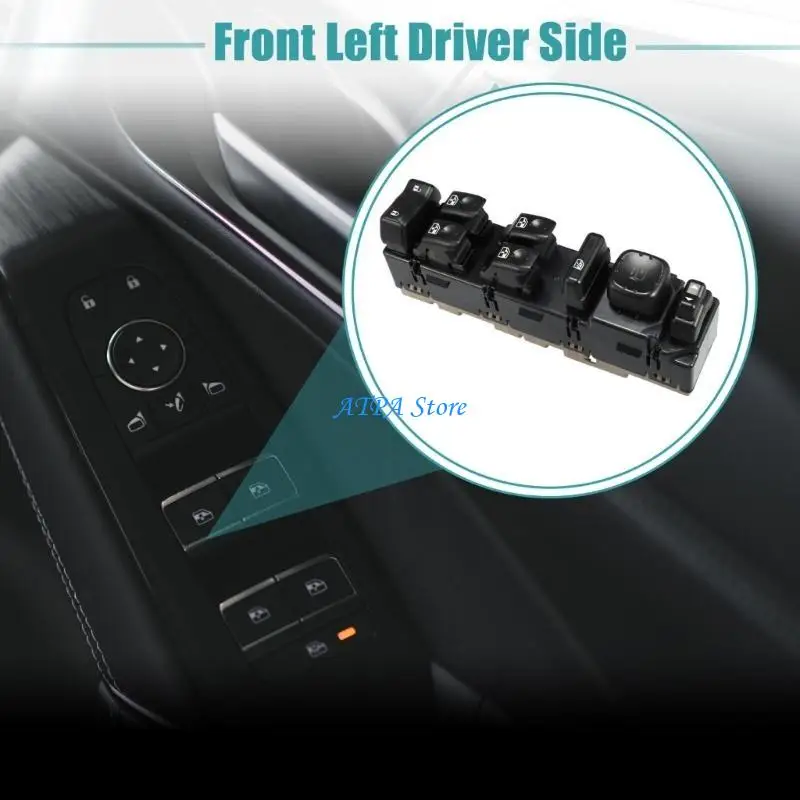 

U13C Car Electric Window MasterControl Switch Push Buttonfor 15186208 15112971 DWS394