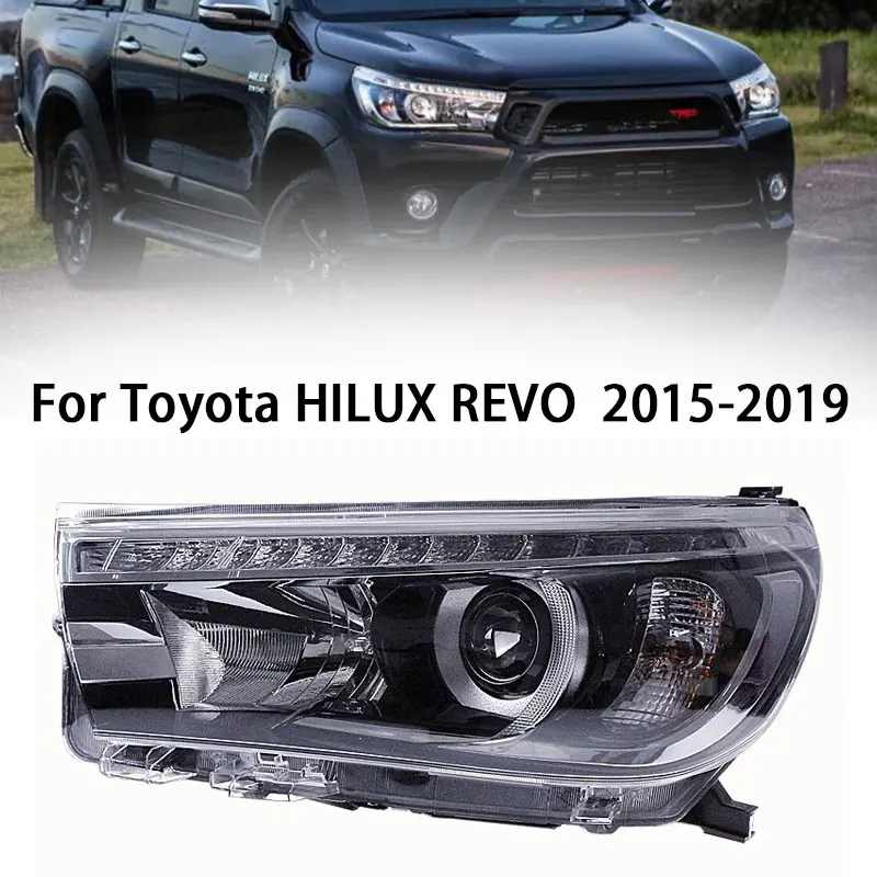 

Car Accessories LED Headlights 2015 2016 2017 2018 2019 2020 2021 Head Lamps Front Lamp Assembly For Toyota Vigo Hilux Revo