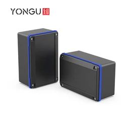 Custom Aluminum Electrical Enclosure Metal Projects Housing Die-casting Waterproof Junction Box T05 127.4*82.4MM