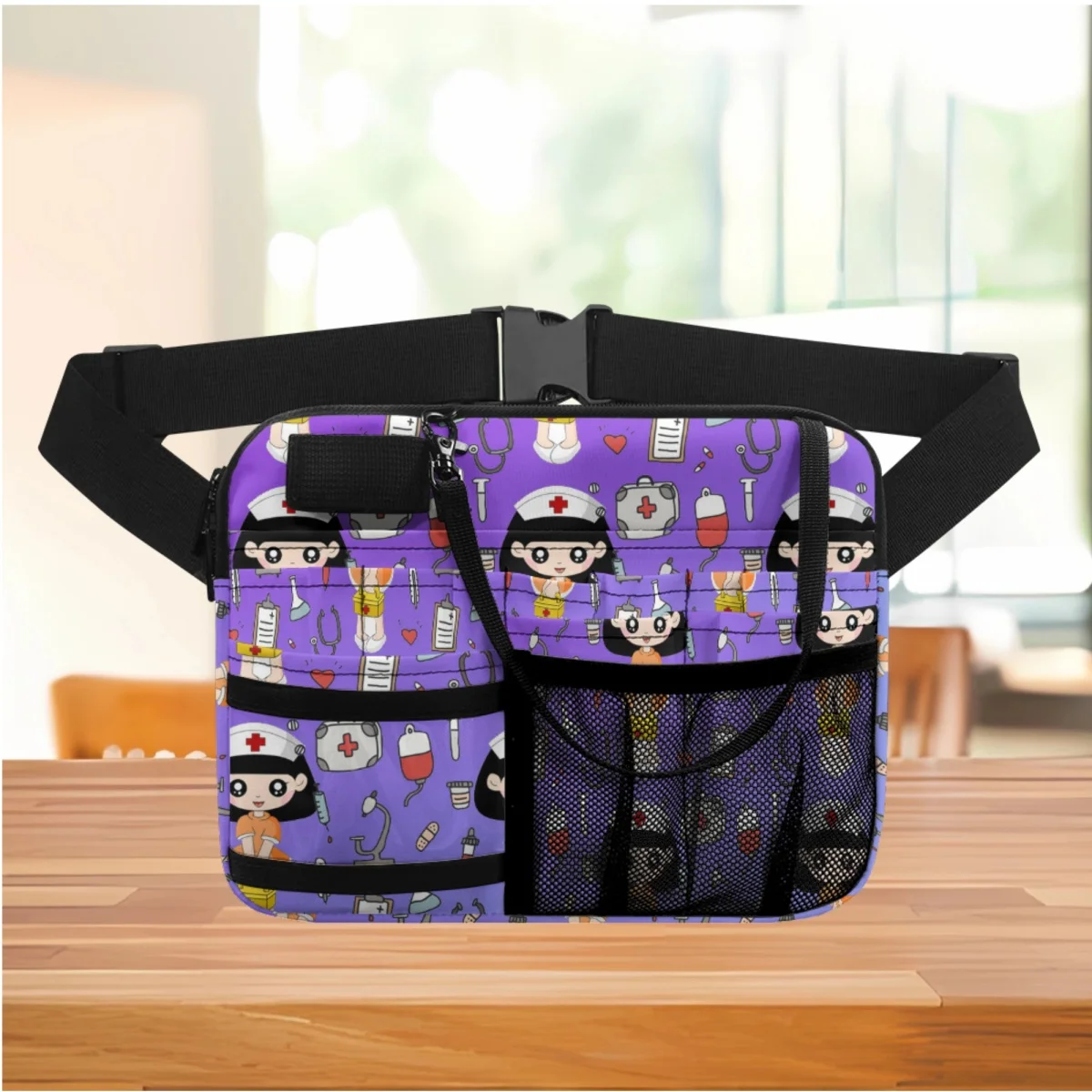 Cartoon Gesundheits wesen medizinische Krankens ch wester Gürtel tasche Multifunktions-Hüft tasche Gürtel Organizer Tasche verstellbare medizinische Versorgung Lagerung